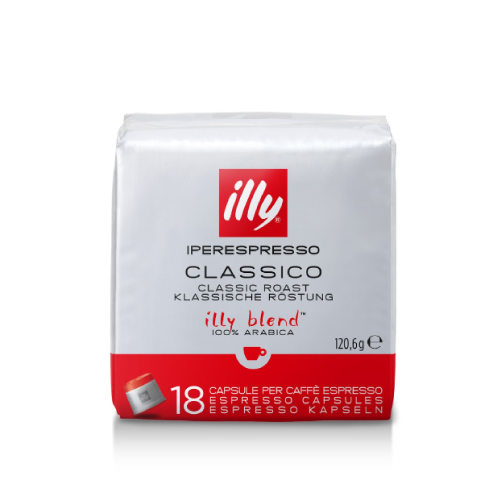 illy Iperespresso Home Caps Classico - 18 Capsules