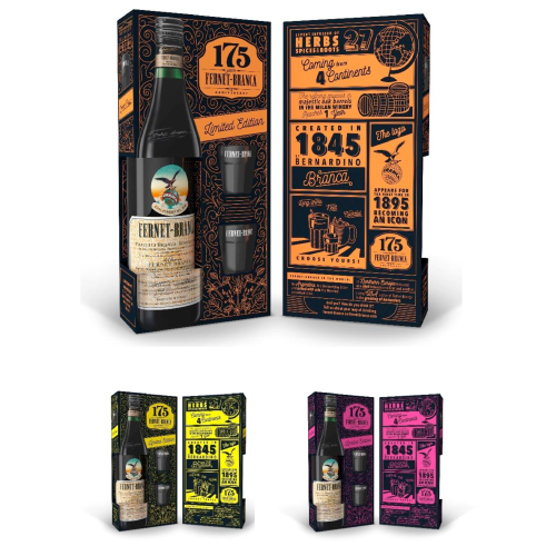 Branca Fernet Gift Box 2 Shot 0.7L