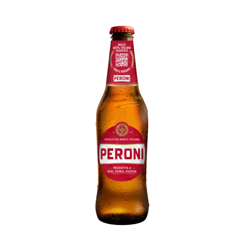 Peroni i Kuq Birrë Bjonde Shishe 0.33L