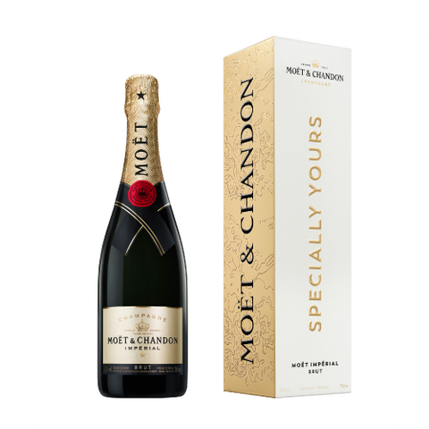 Moet & Chandon Imperial Brut Gift Box Yours 0.75L