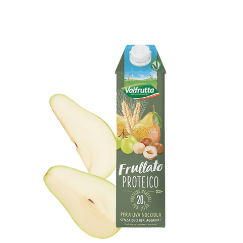 Valfrutta Frullato Leng Proteinik Me Dardhë, Rrush Dhe Lajthi 1L