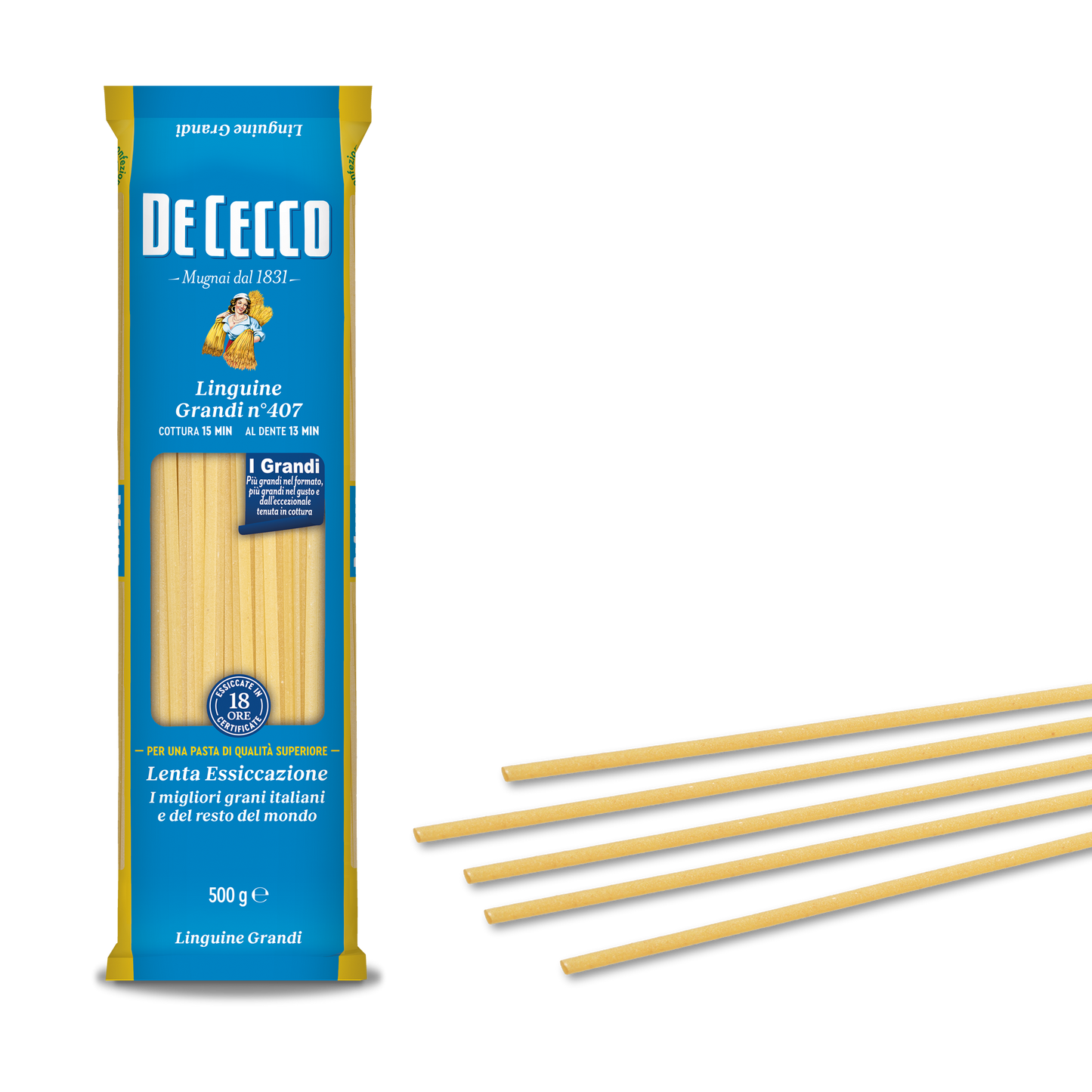 De Cecco Pasta Linguine Grandi Paketim 500gr