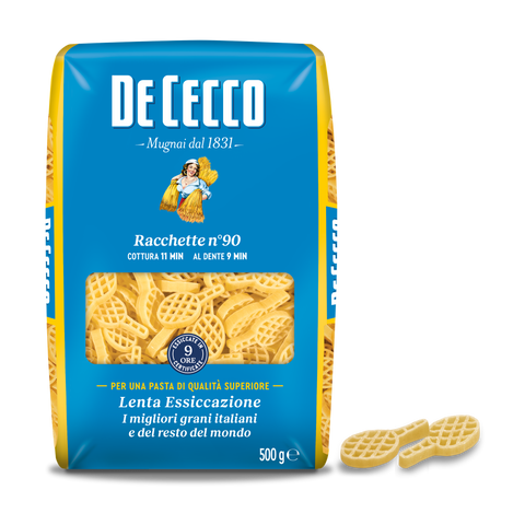 De Cecco Pasta Racchette no. 90, Packaging 500Gr
