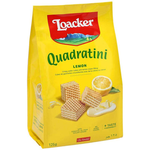 Loacker Vafer Quadratini Limon