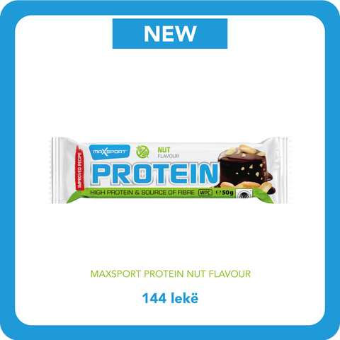 Maxsport Protein Bar Çokollatë me Arra 50Gr