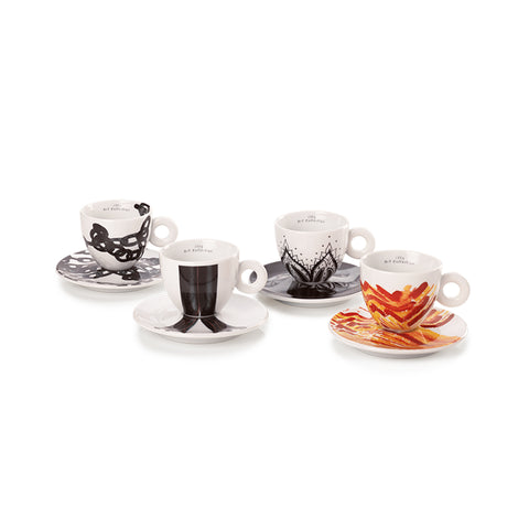 illy art collection -Set me 4 filxhan kapucino+pjata Genesi 2024
