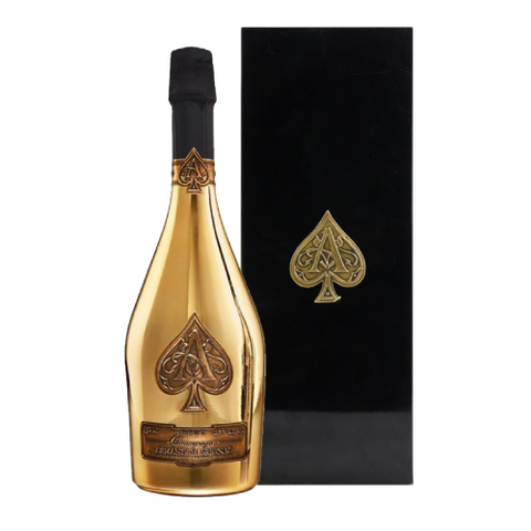 Champagne Armand De Brignac Ace of Spades Brut Gold 1.5L, 12.5% (Wood Gift Box)