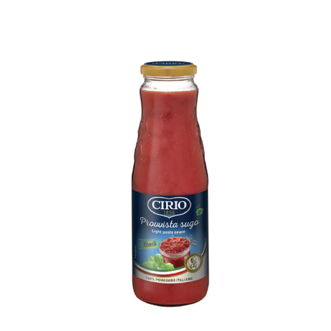 Cirio Salce Domatesh Provvista me Borzilok Shishe 700Gr