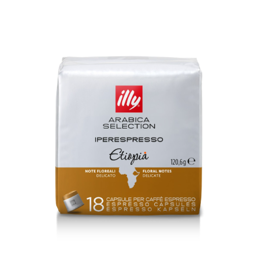 illy Iperespresso Caps Home Arabica Selection Etiopia Cluster 12X18