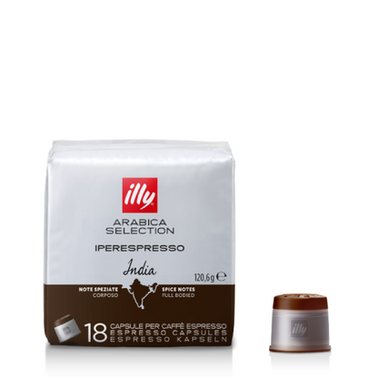 illy Iperespresso Caps Home Arabica Selection India Cluster 12X18