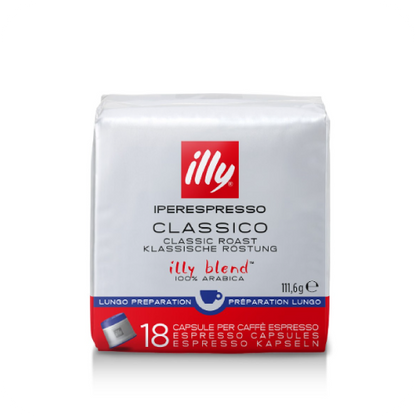 illy Iperespresso Home Caps Lungo - 18 kapsula