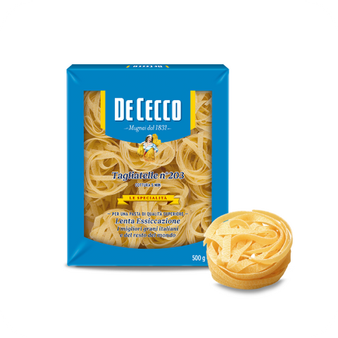 De Cecco Makarona Tagliatelle no. 203, Paketim 500Gr