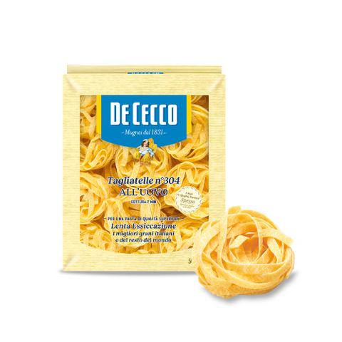 De Cecco Makarona Tagliatelle me vezë no. 304, Paketim 250Gr