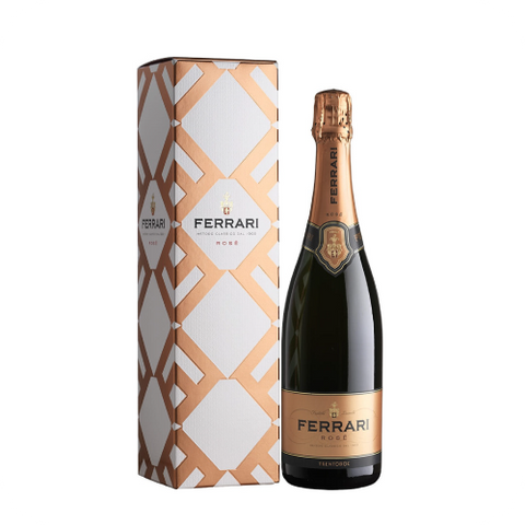 Trento Doc Ferrari Rosé 0.75L, 12.5% (Kuti Dhuratë)